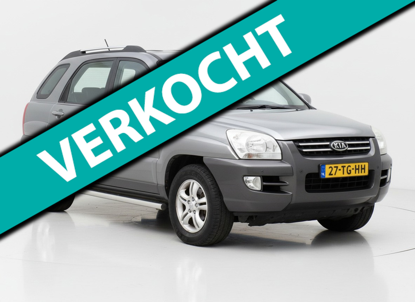Kia Sportage 2.0 CVVT Executive|Cruise|Clima|Carplay|PDC|BT 2006 - voorkant
