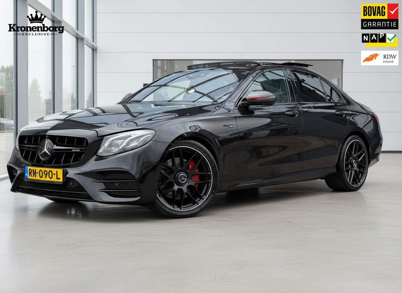 Mercedes-Benz E-klasse 43 AMG 4M. Pr. Plus 2018 - voorkant