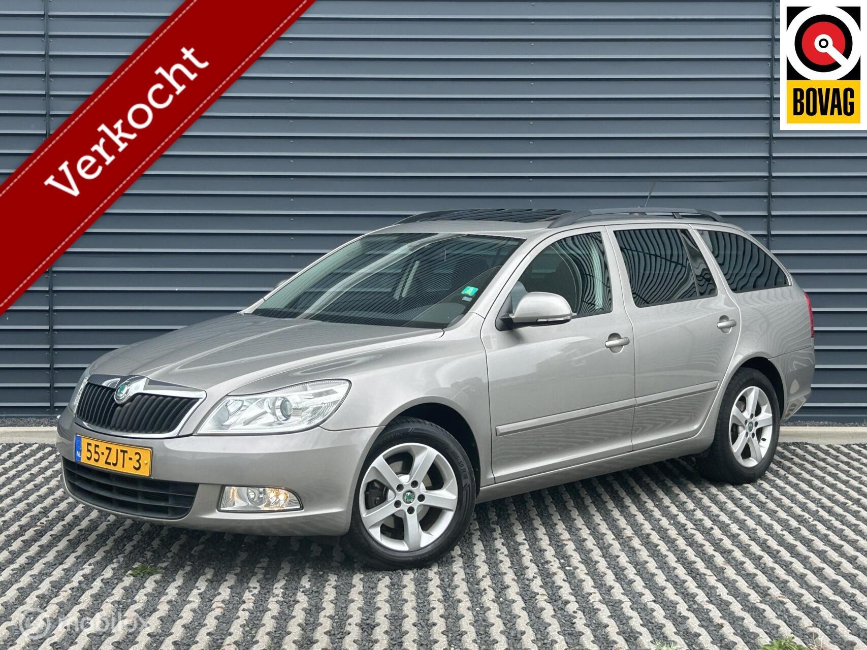 Skoda Octavia 1.4 TSI Green Arctic |1e Eig|APK 12-2026 2012 - voorkant