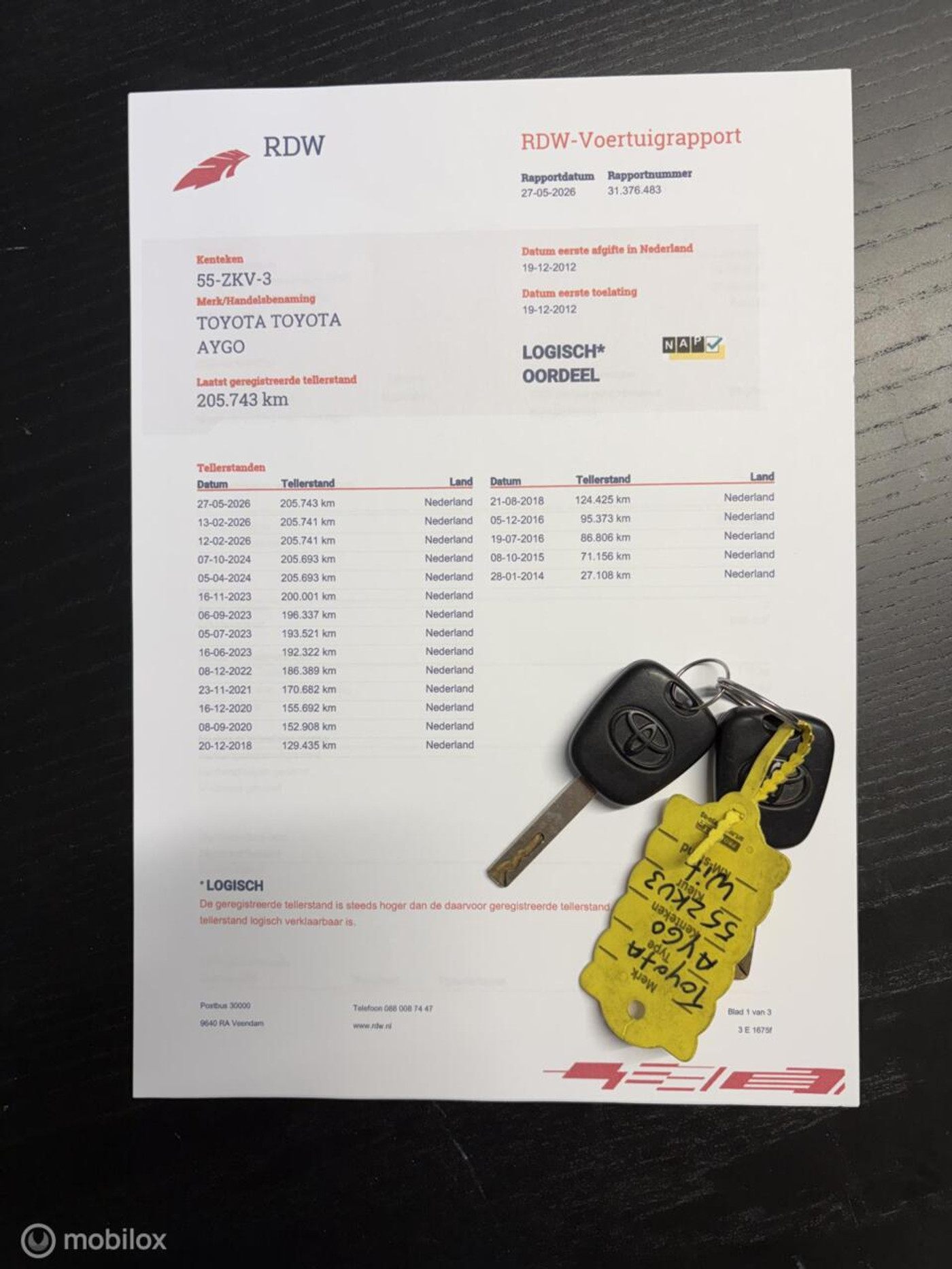 Foto van Toyota Toyota Aygo