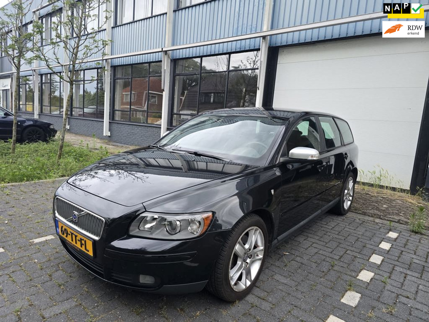 Volvo V50 2.4 Edition II Sport Airco Trekhaak 2007 - voorkant