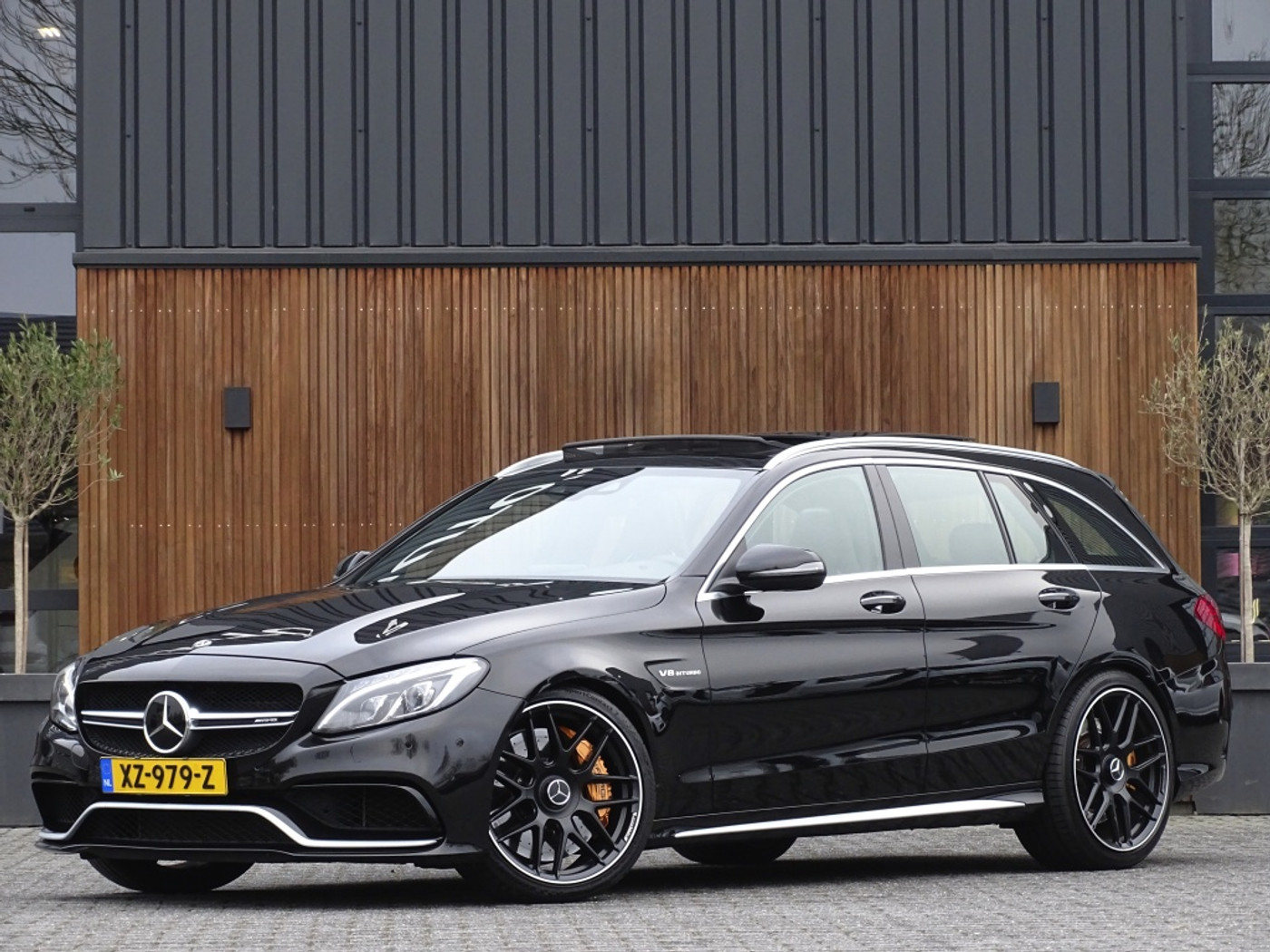 Mercedes-Benz AMG C 63 S AMG 63 S V8 BI-Turbo 510PK Ed. 1 / Burmester / LED 2017 - voorkant
