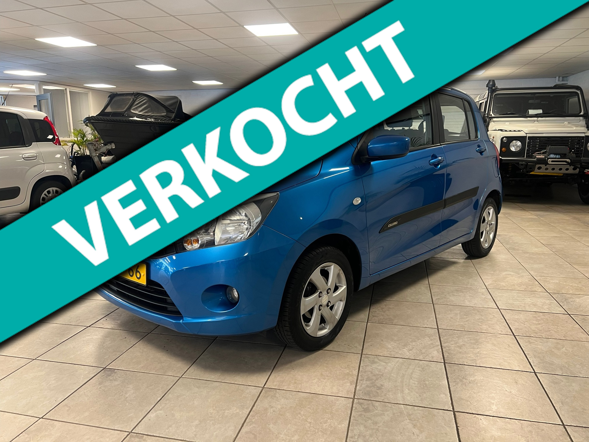 Suzuki Celerio 1.0 Exclusive Airco 2015 - voorkant