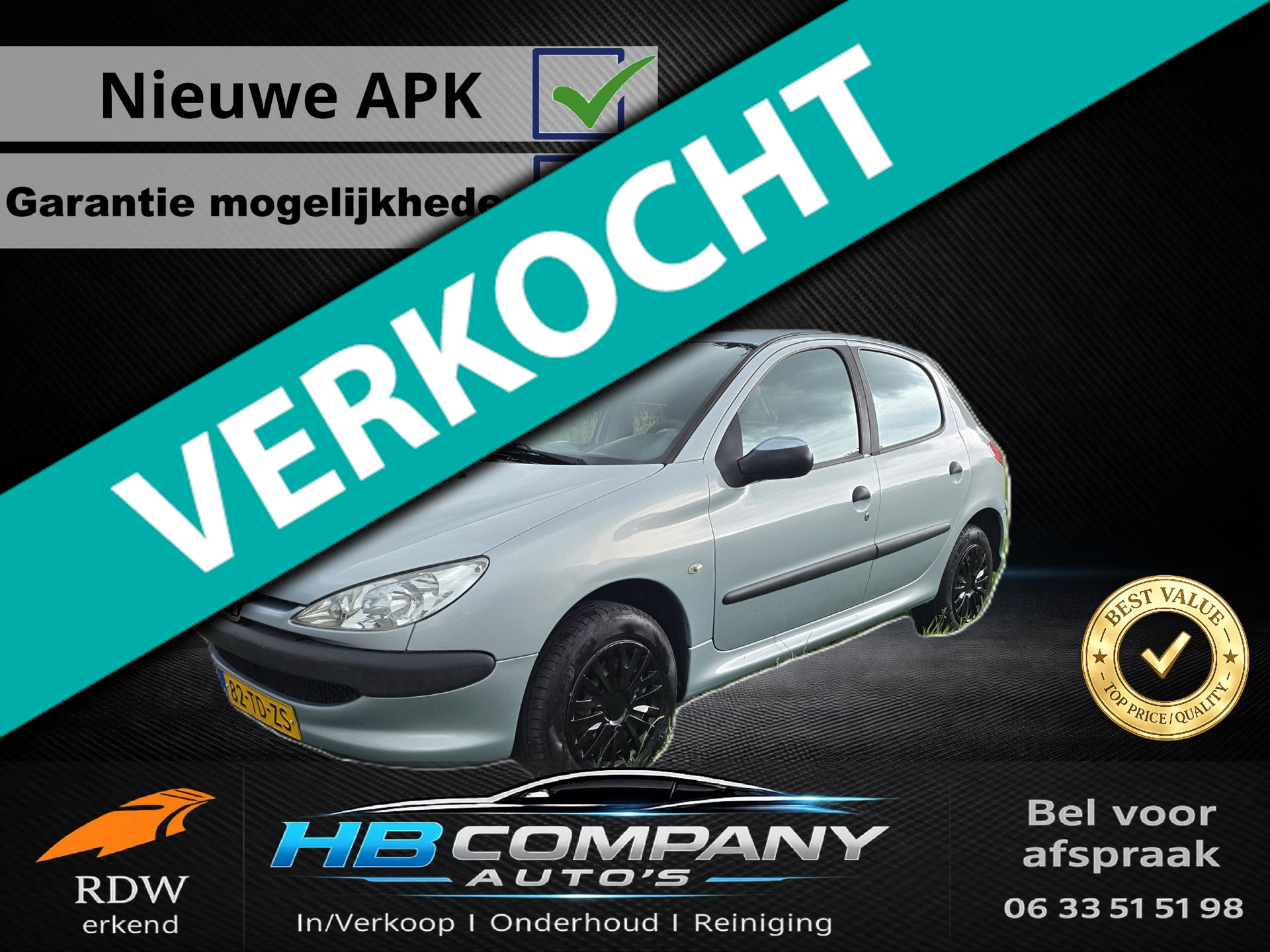 Foto van PEUGEOT 206