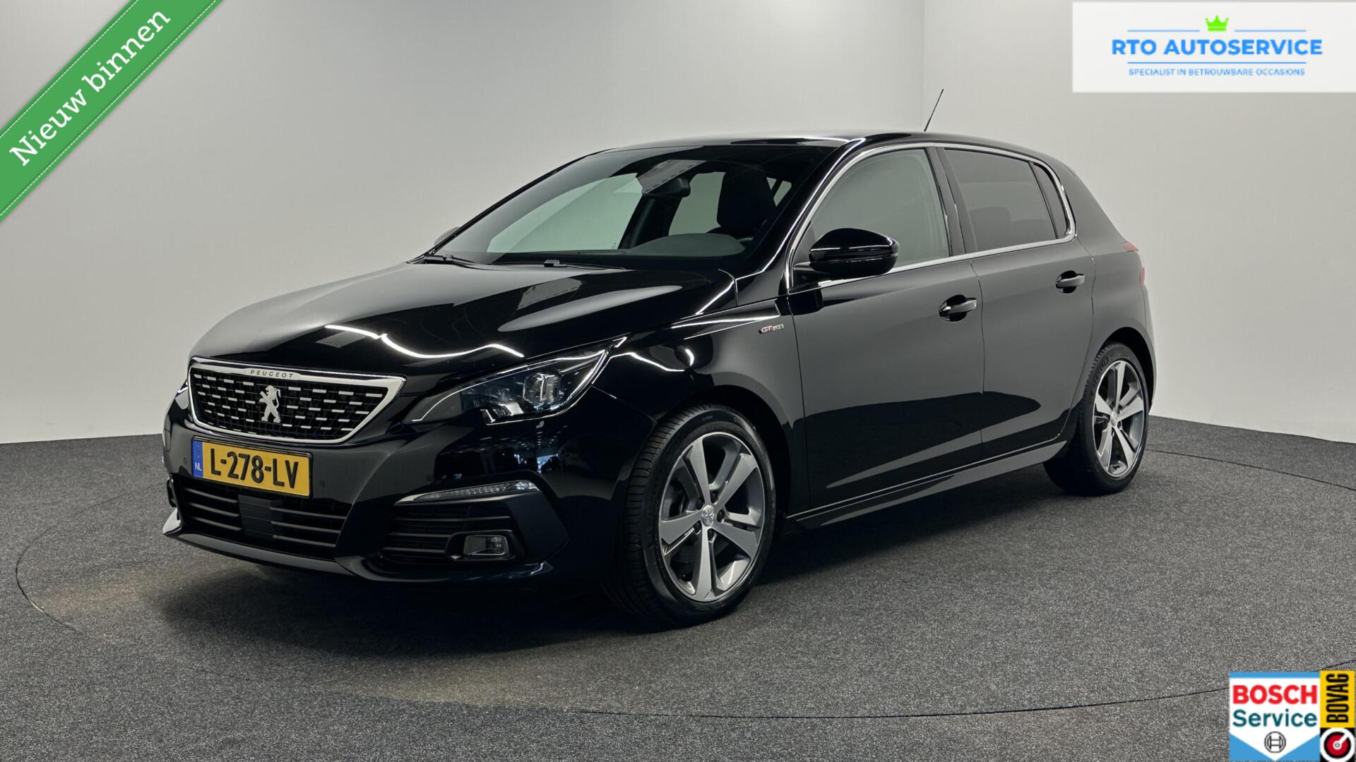 Peugeot 308 1.2 PureTech GT-Line Avantage PANO CAMERA CARPLAY ECC CRUISE. 2021 - voorkant