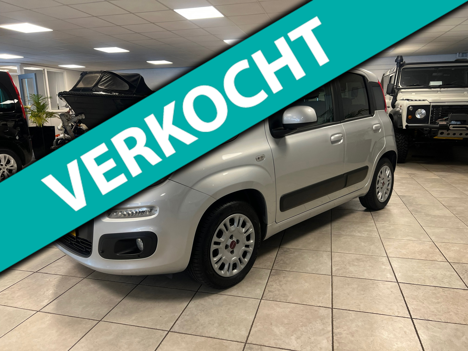 Fiat Panda 0.9 TwinAir Automaat Lounge Airco 2014 - voorkant