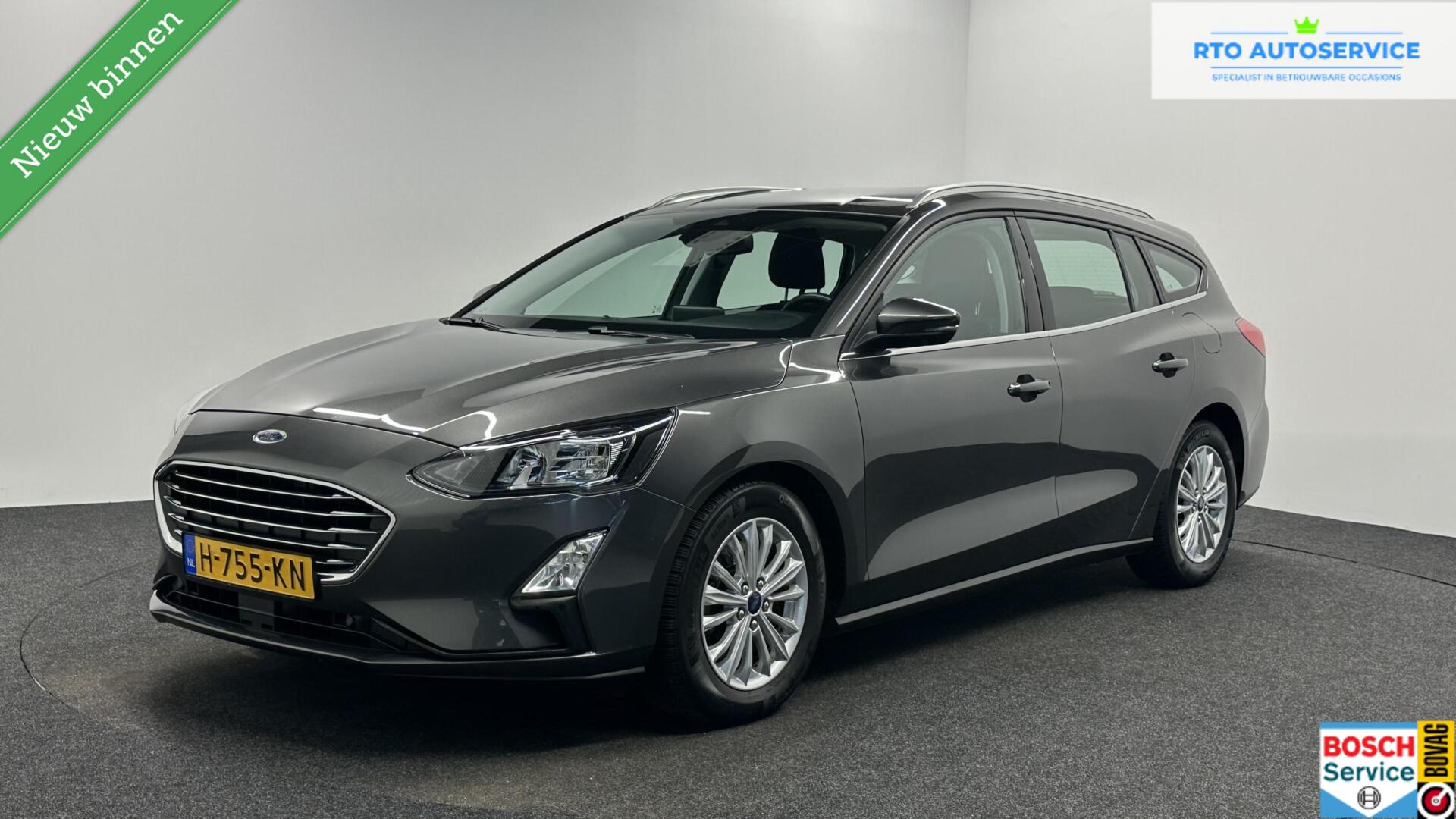 Ford Focus 1.0 EcoBoost Titanium Business CRUISE LM CARPLAY NAVI ECC. 2020 - voorkant