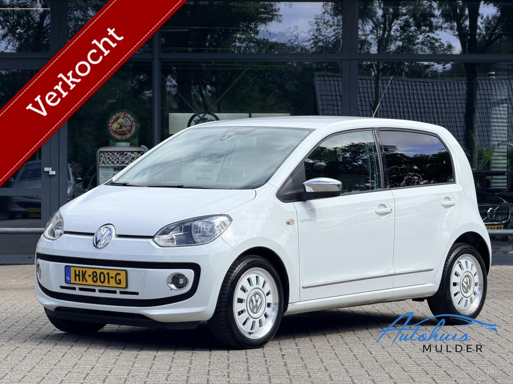 Volkswagen Up 1.0 high up! BlueMotion | White Edition | Navigatie | Cruise | PDC | Nette Auto! 2013 - voorkant