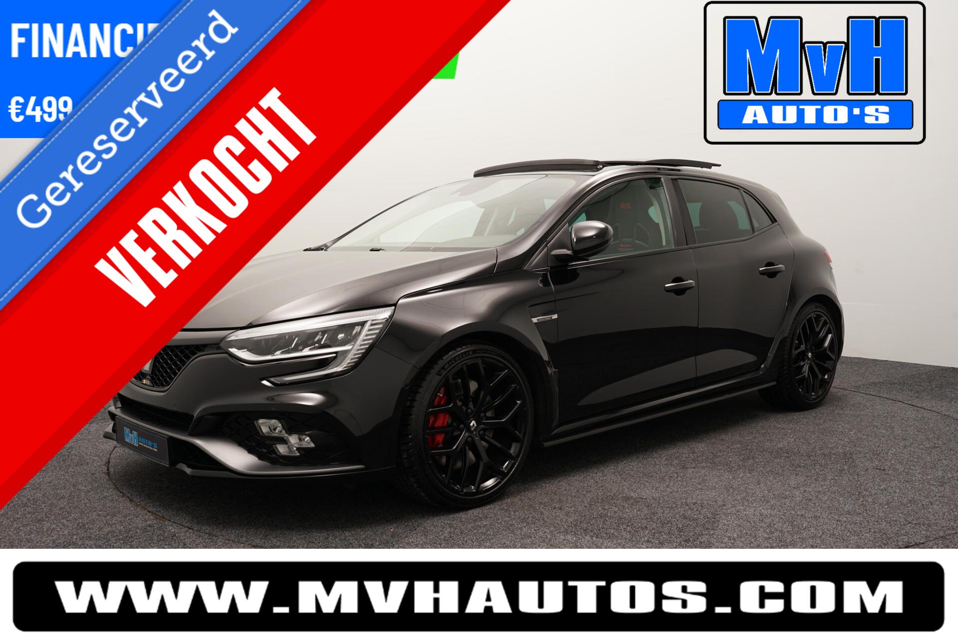 Renault Megane 1.8 TCe 300 RS Trophy|RECARO|PANO|BOSE|CAMERA 2020 - voorkant