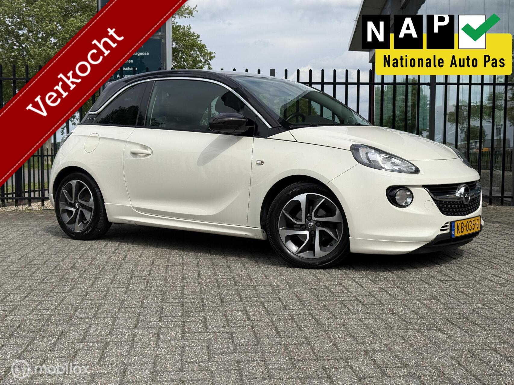 Opel Adam 1.0 Turbo Unlimited | Cruise | Airco | LED | Leer 2016 - voorkant
