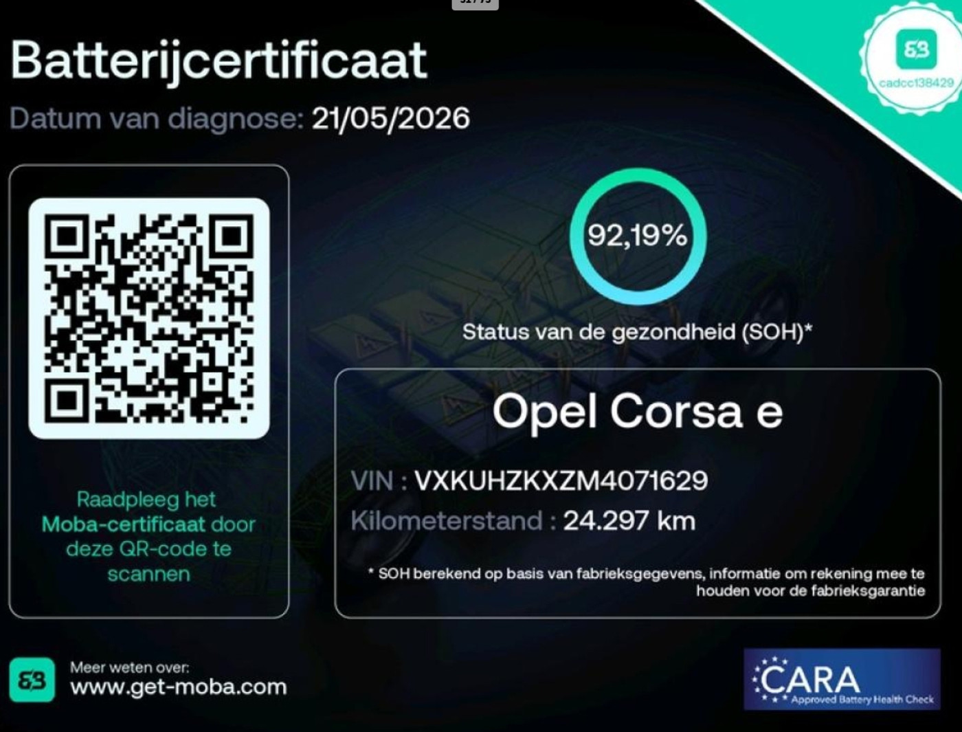 Foto van Opel Corsa