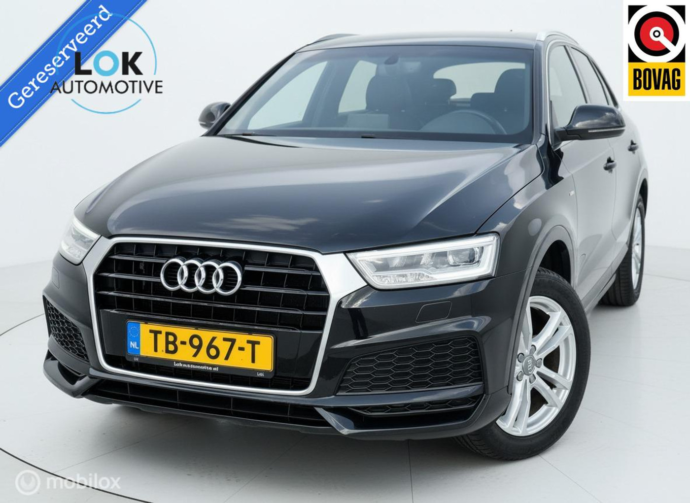 Audi Q3 1.4 TFSI CoD Sport S Line Edition LED|MASSAGE|AIRCO 2018 - voorkant