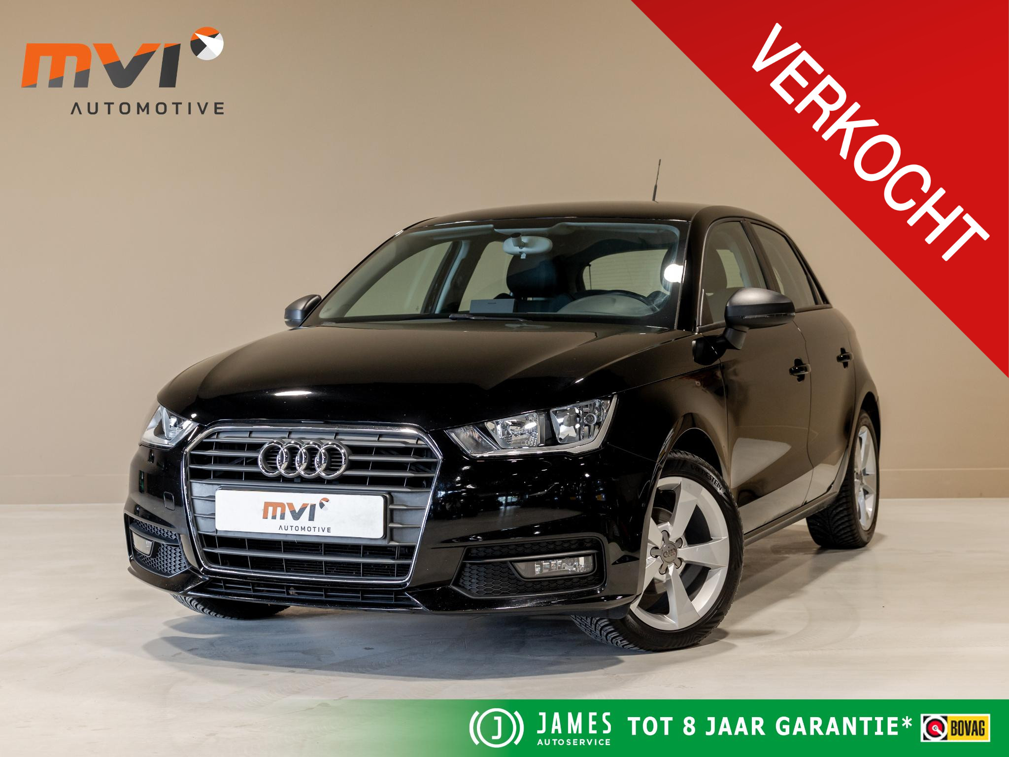 Audi A1 Sportback 1.0 TFSI Pro Line  / 95pk / Stoelverwarming / Navigatie / Sportstoelen / 2017 - voorkant