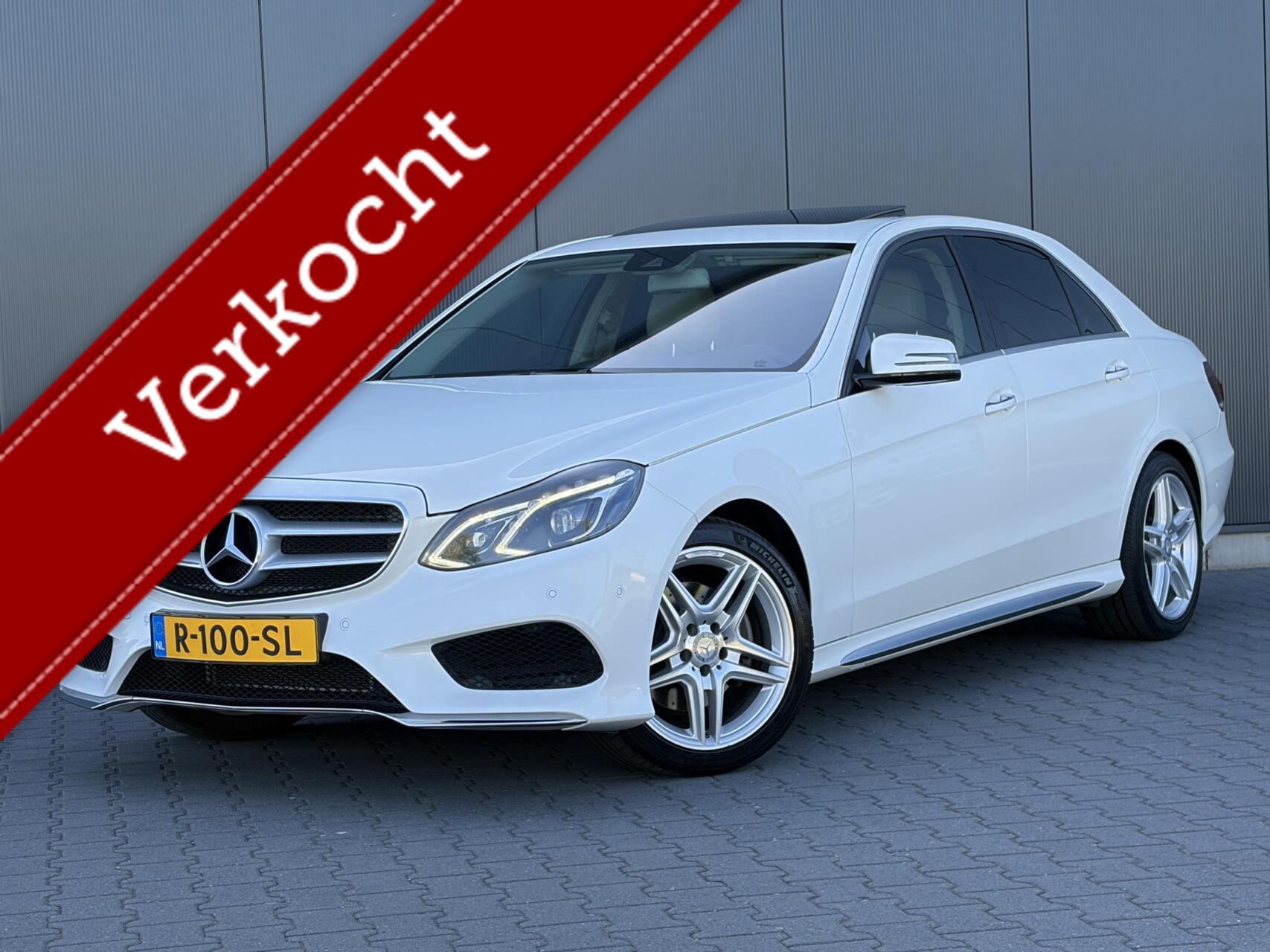 Mercedes-Benz E 350 4Matic 350 4MATIC AMG-Pakket - Schuifdak - Led - Leder - Zeer Netjes 2014 - voorkant