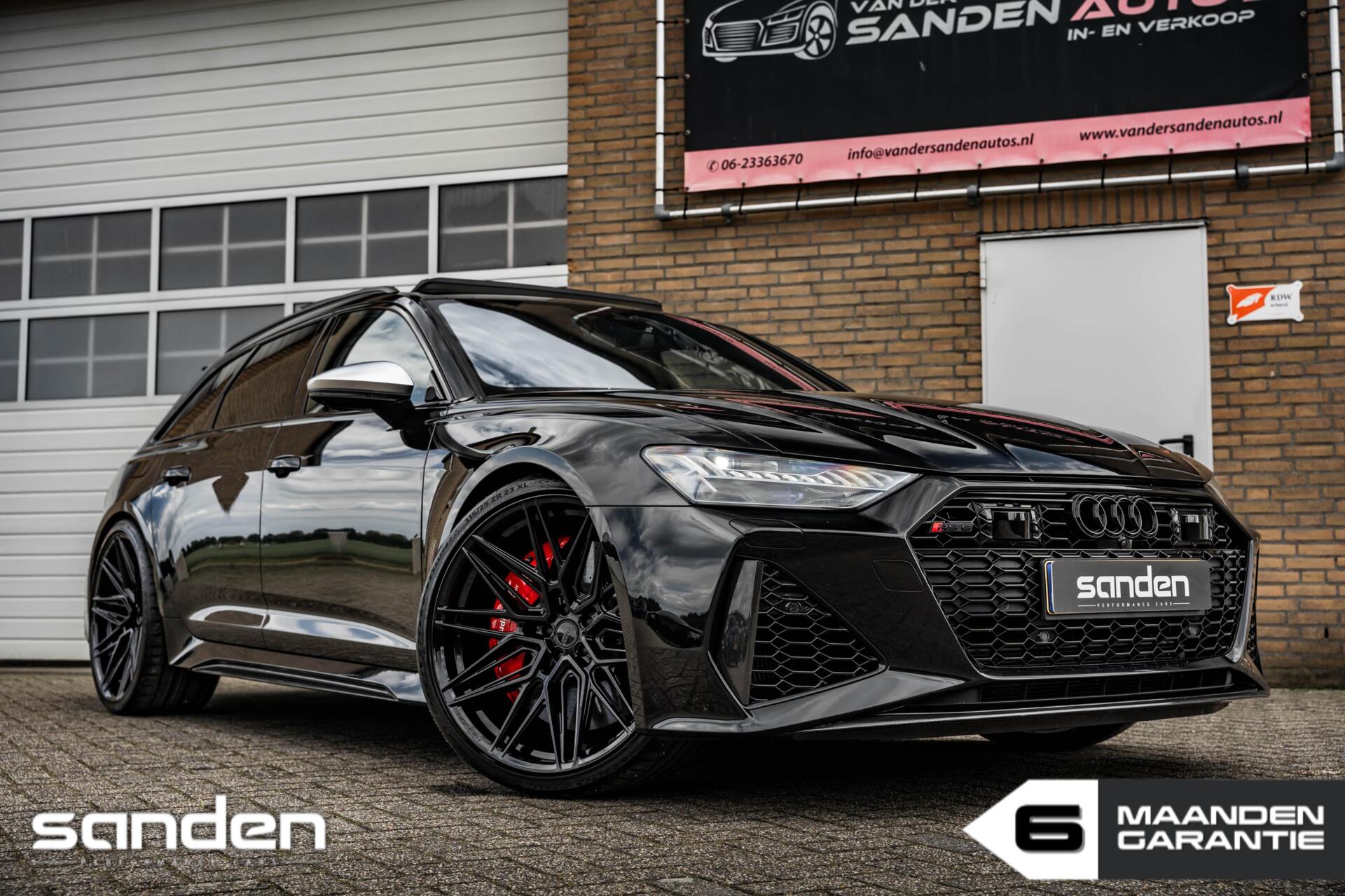 Audi RS 6 Avant RS 6 TFSI quattro |BTW|Ceramic|B&OAdv.|Carbon|Pano|Laser 2021 - voorkant