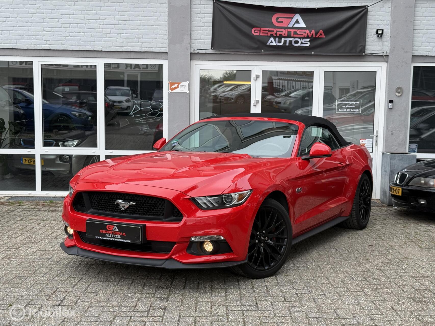 Ford Mustang 5.0 GT 2017 - voorkant