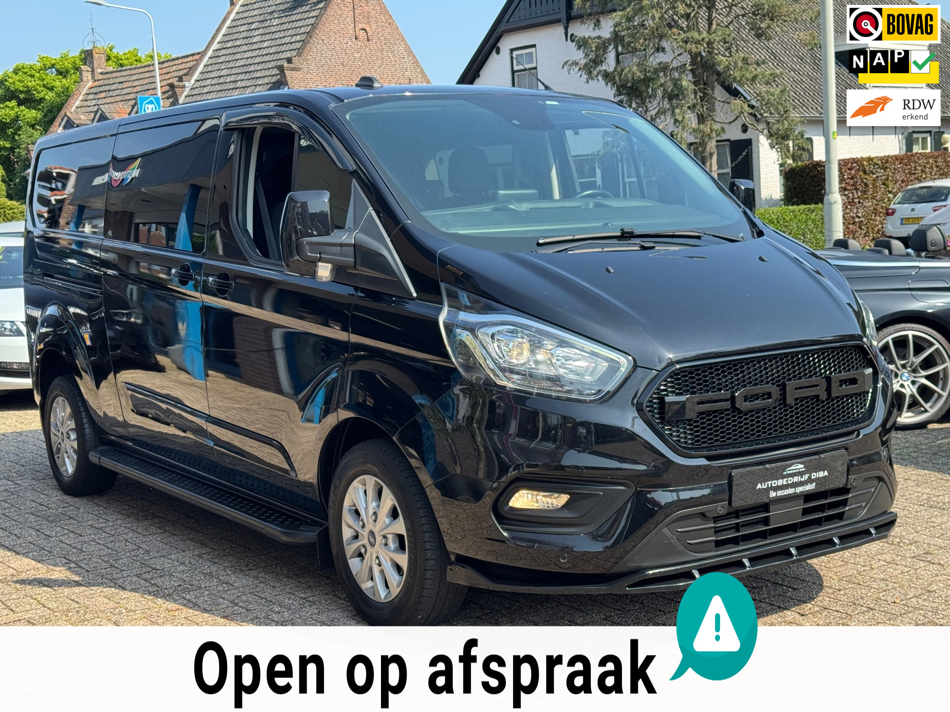 Ford Transit Custom 300 20 TDCI L2H1 Limited DC 2021 AUT BTW 2021 - voorkant