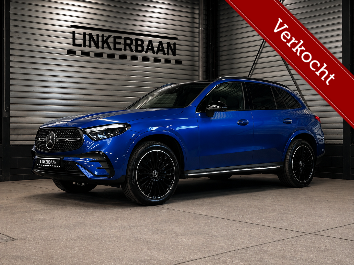 Mercedes-Benz GLC 400e 4MATIC AMG Line | Panodak | Burmester | Trekhaak | Premium Plus | 20 inch | 2023 - voorkant