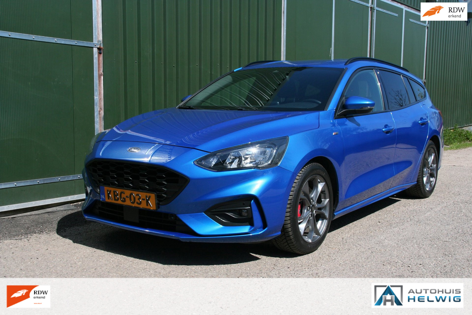 Ford Focus 1.0 EcoBoost Hybrid Active X Business 2021 - voorkant