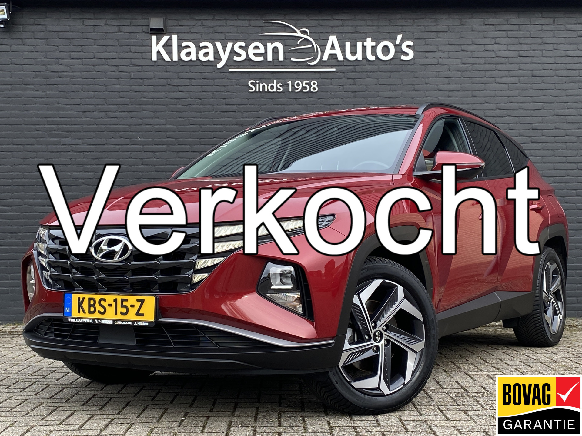 Hyundai Tucson 1.6 T-GDI PHEV Comfort Smart 265 pk 4WD AUT. | 1e eigenaar | dealer onderh. | apple carplay | stoel-/stuurverw. 2022 - voorkant