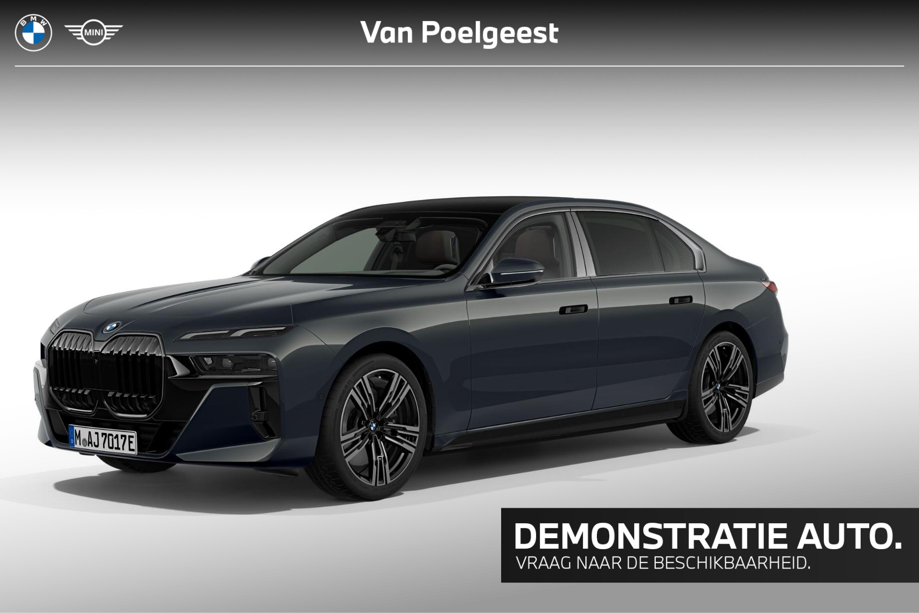Foto van BMW I7 EDRIVE50