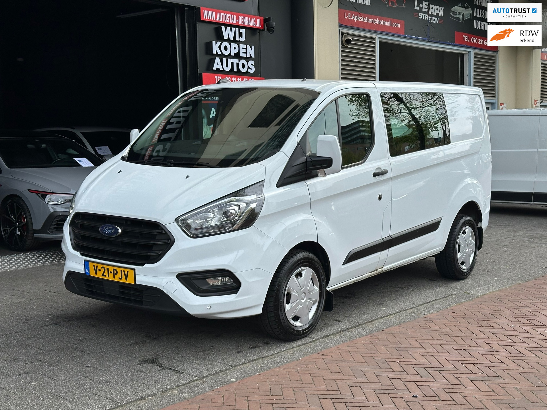 Ford Transit Custom 320 2.0 TDCI L1H1 Trend Airco PDC 2022 - voorkant