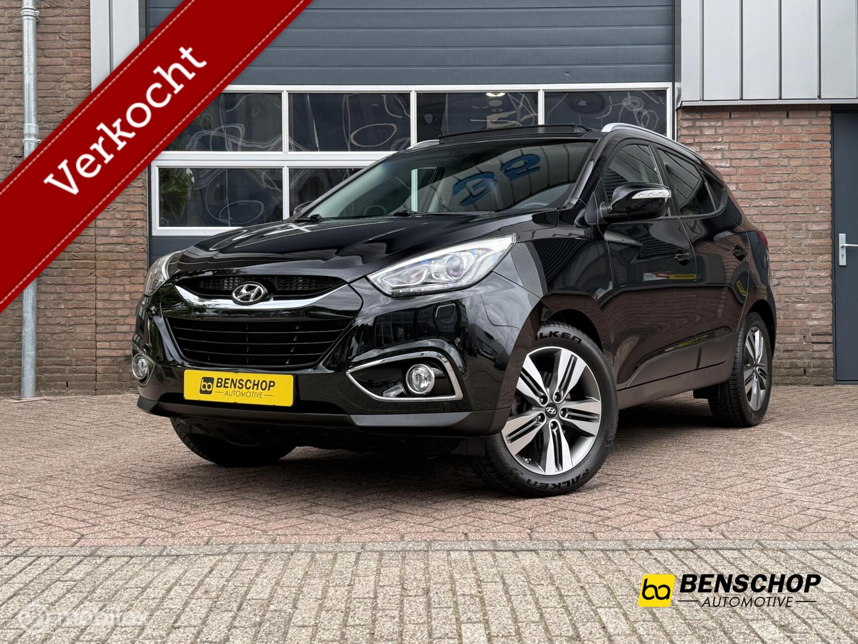 Hyundai Ix35 2.0i i-Catcher AWD Schuifdak Navi Leer Camera Stoelv Stuurv 2015 - voorkant