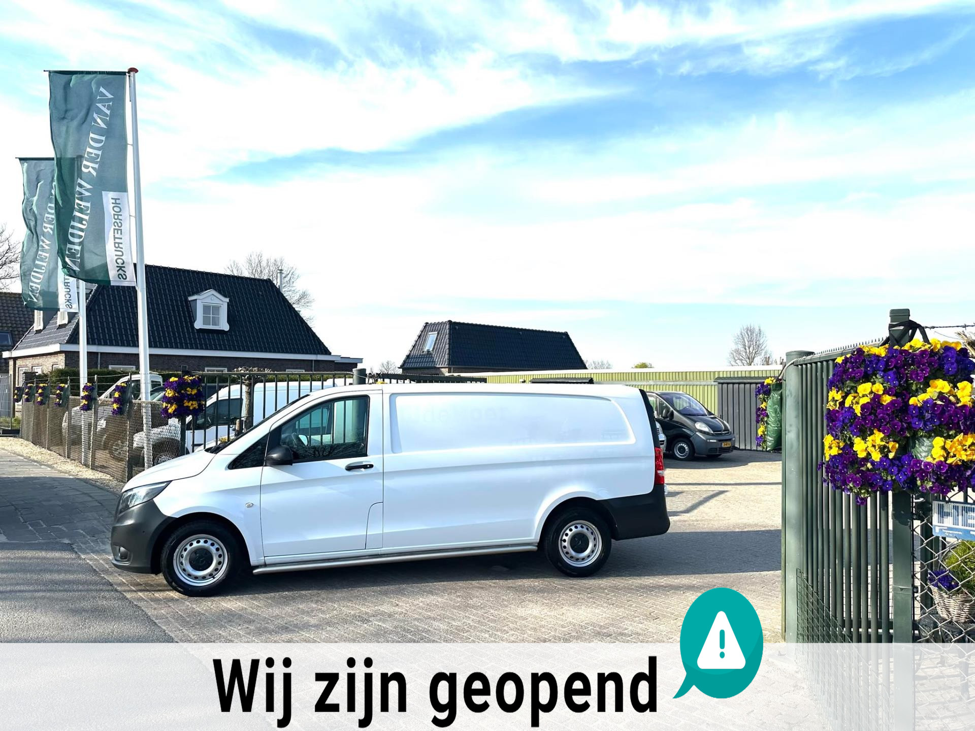 Mercedes-Benz Vito 111 CDI Extra Lang Camera EURO 6!!! 2017 - voorkant