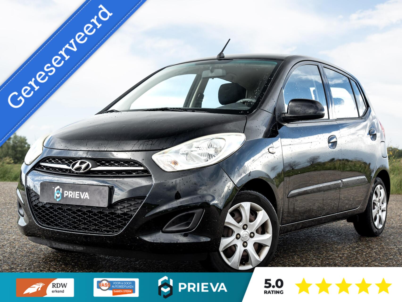 Hyundai I 10 1.1 i-Motion | Airco | Lage Kilometerstand | Zuinig in Verbruik 2011 - voorkant