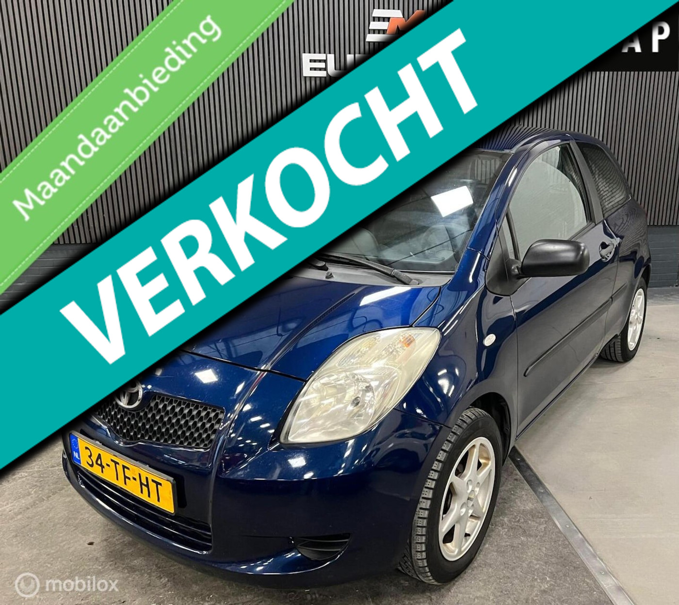 Toyota Toyota Yaris 1.3 VVTi Terra NAP-Elektrische ramen & trekhaak 2006 - voorkant