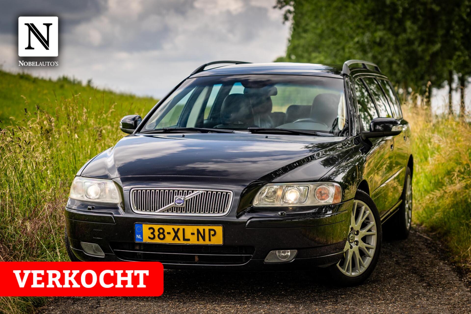 Volvo V70 2.4 Edition Sport |Nap |Leder |Trekhaak |Handbak 2007 - voorkant