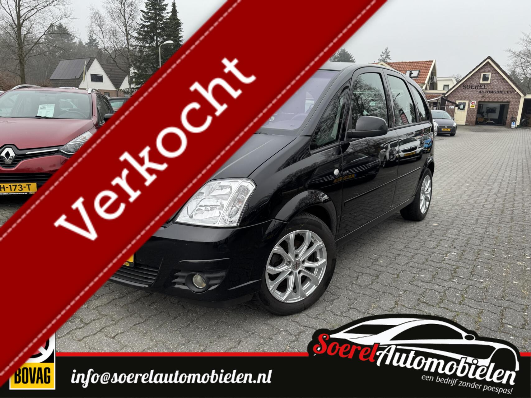 Opel Meriva 1.6-16V Enjoy 153536 km clima elect ramen lm velgen 2006 - voorkant