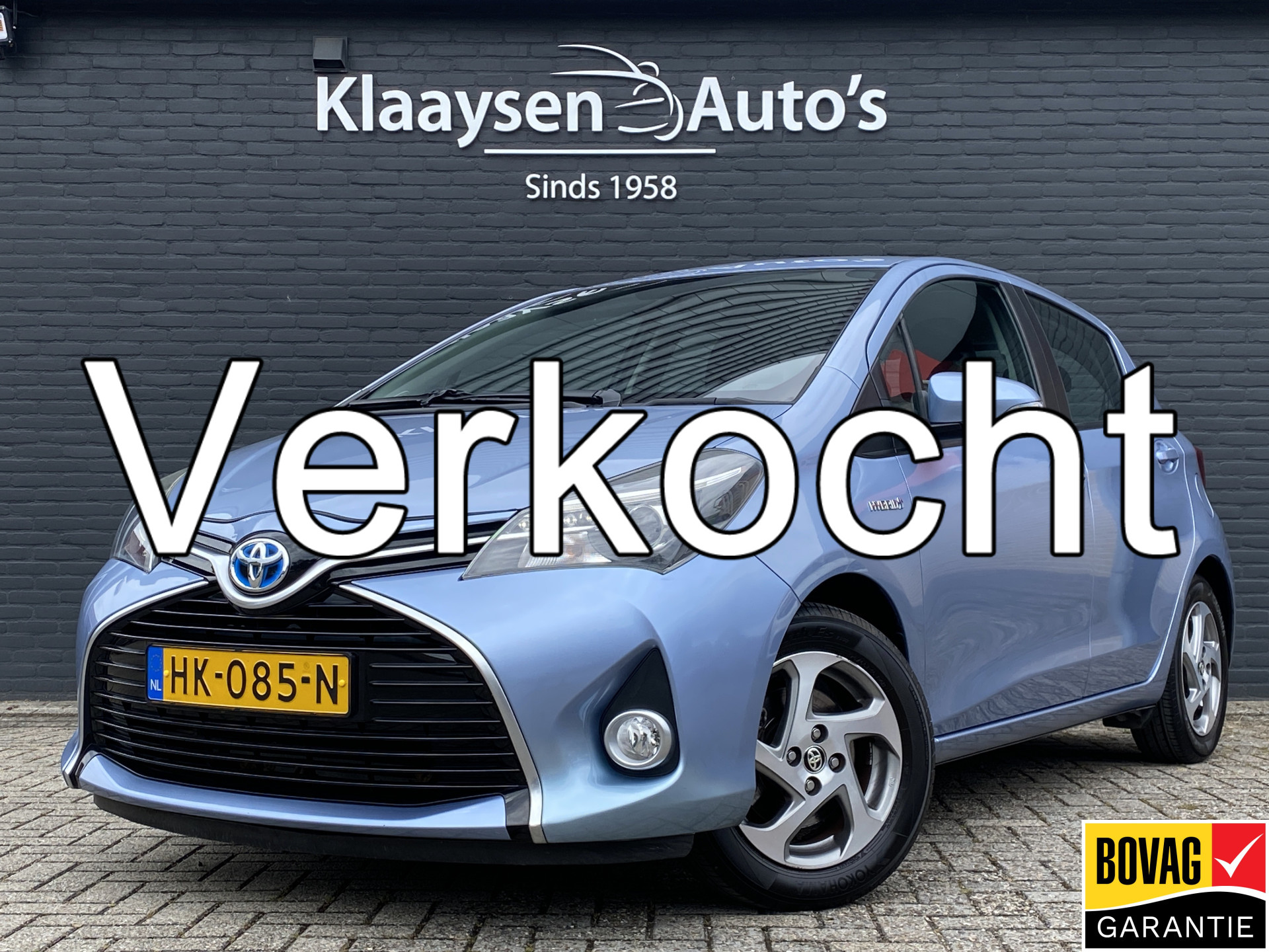 Toyota Toyota Yaris Hybrid 1.5 Hybrid Lease Limited | dealer onderhouden | navigatie | trekhaak | camera | cruise control 2015 - voorkant