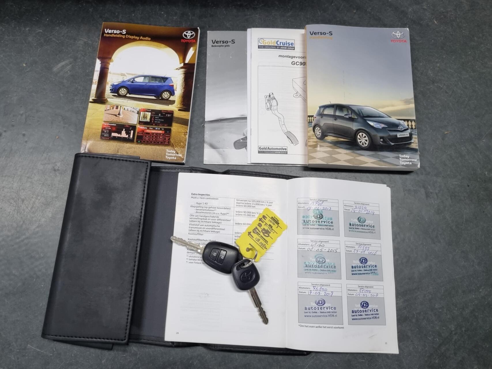 Foto van Toyota Verso-s