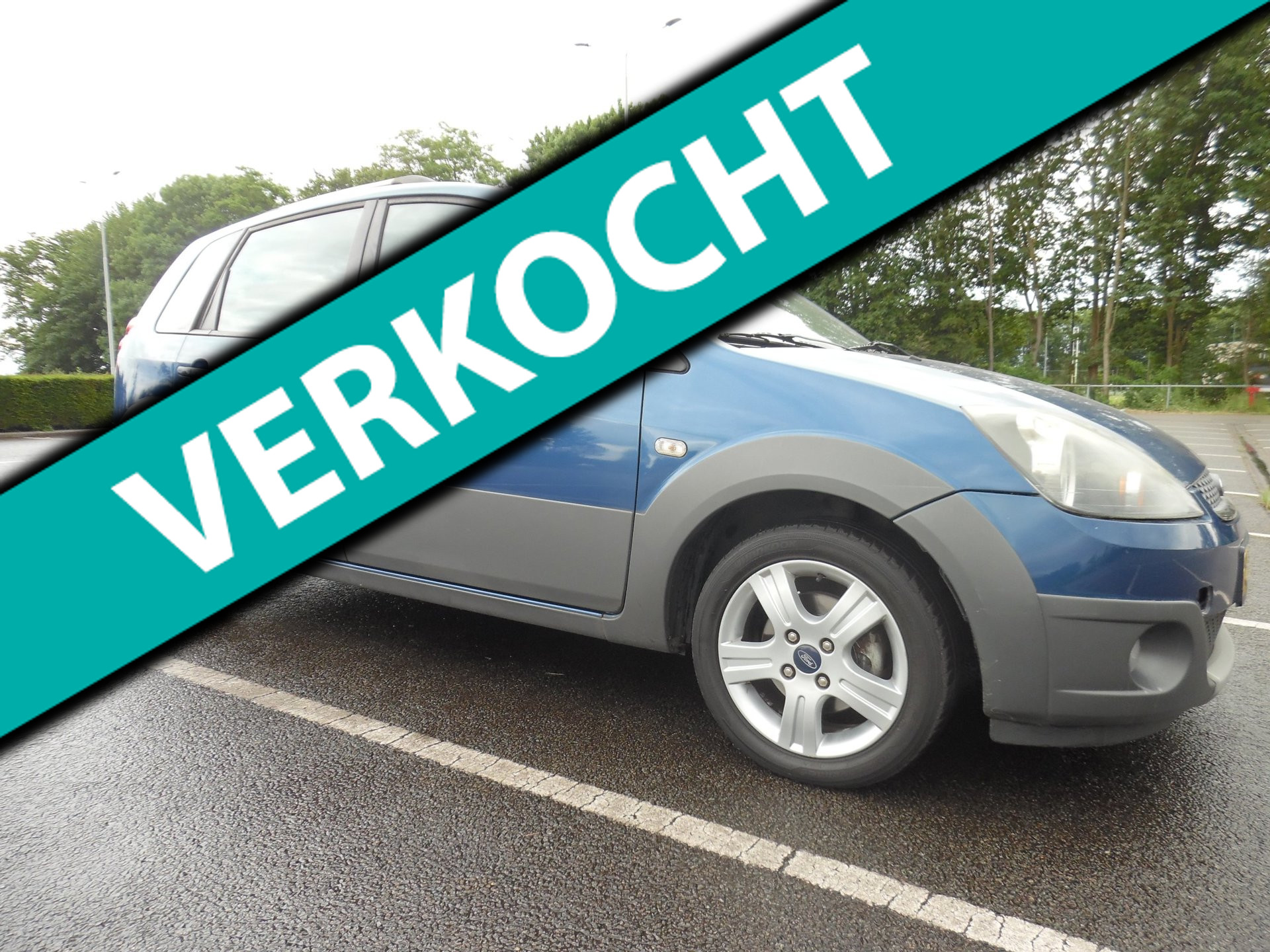 Ford Fiesta 1.4-16V Crossroad 2008 - voorkant