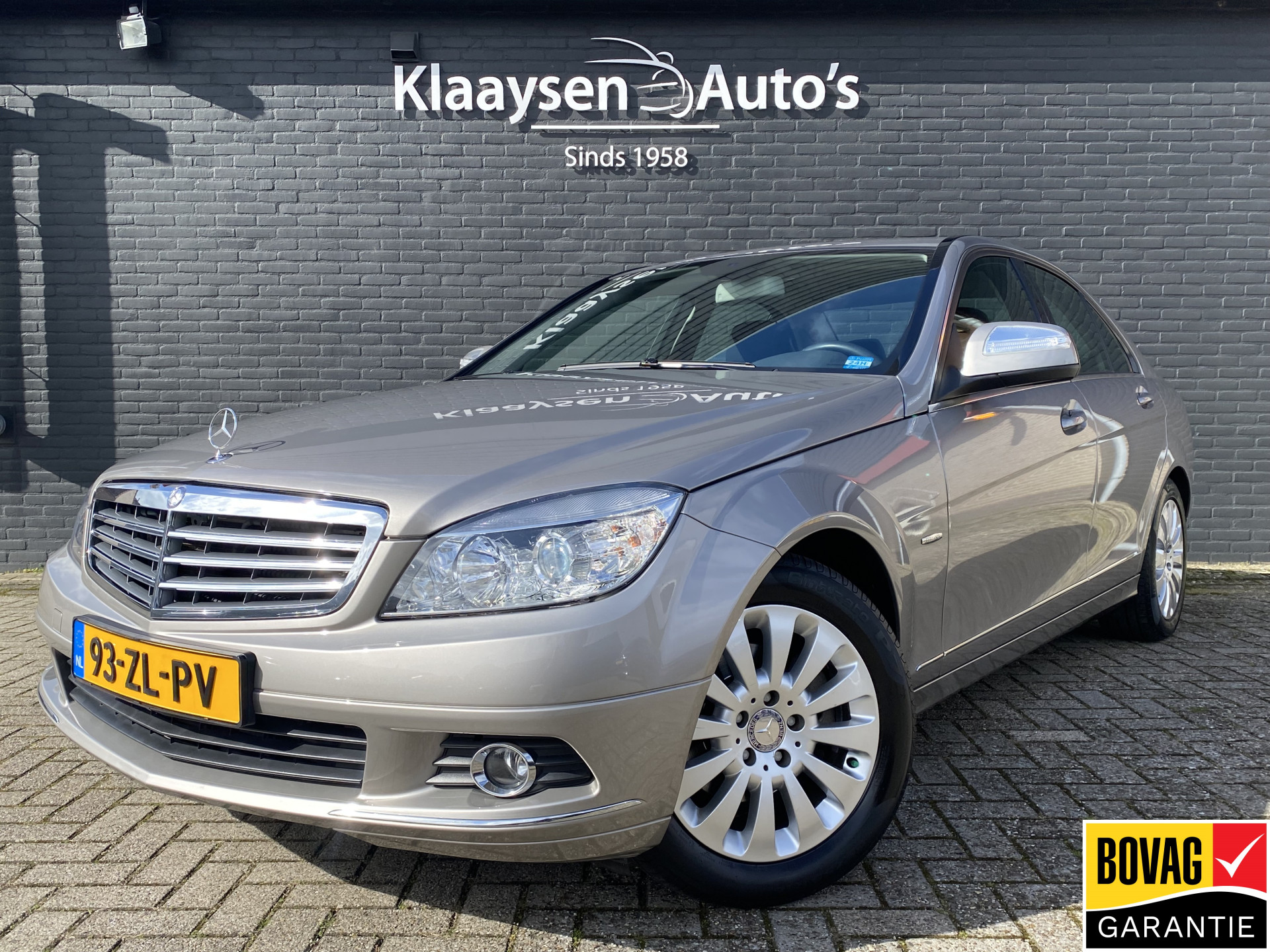 Mercedes-Benz C 180 Kompressor 180 K. Elegance AUT. | dealer onderhouden  | 2e eigenaar | liefhebbers exemplaar | NL auto 2008 - voorkant