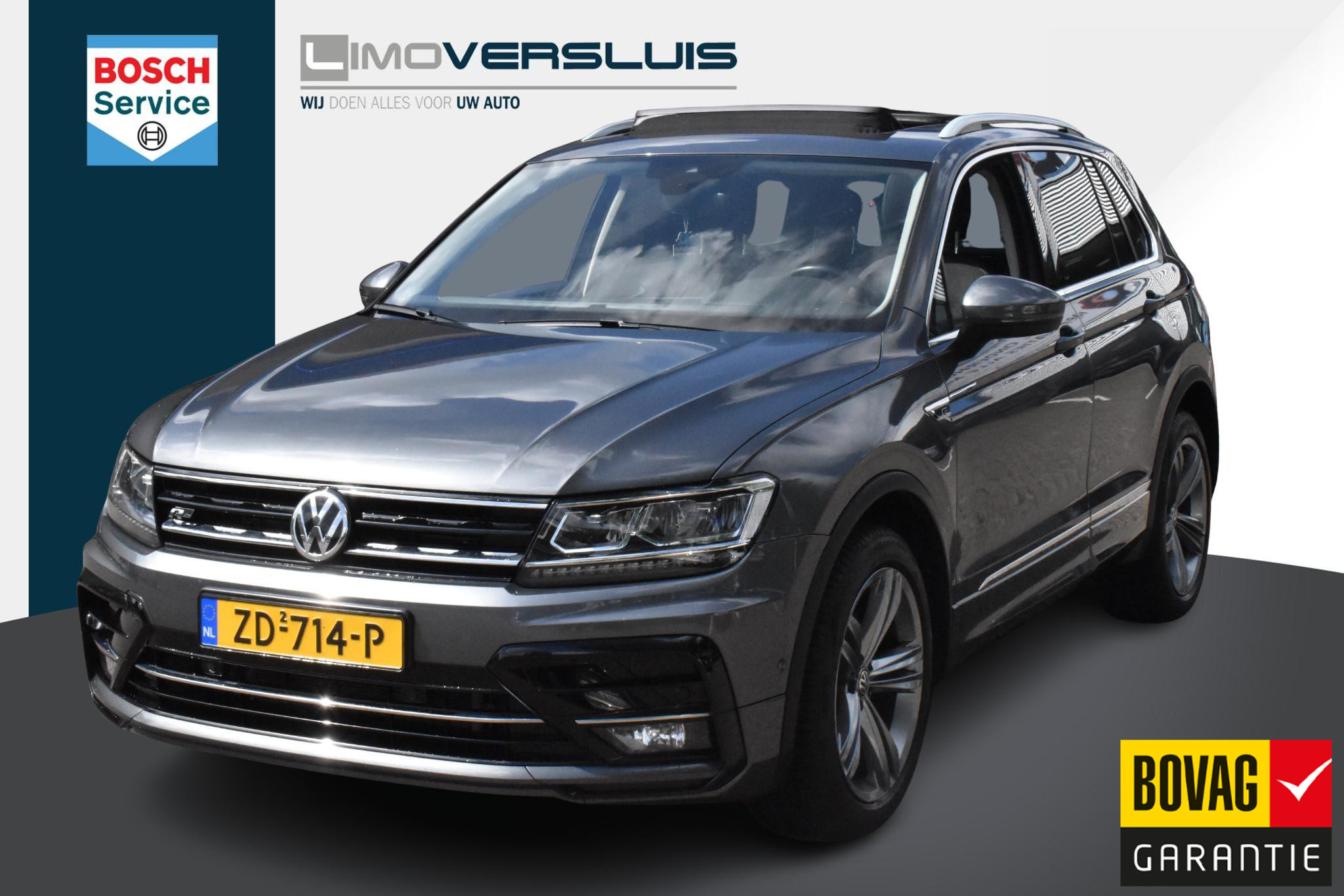 Volkswagen Tiguan 2.0 TSI 4Motion R- Line Highline 2019 - voorkant
