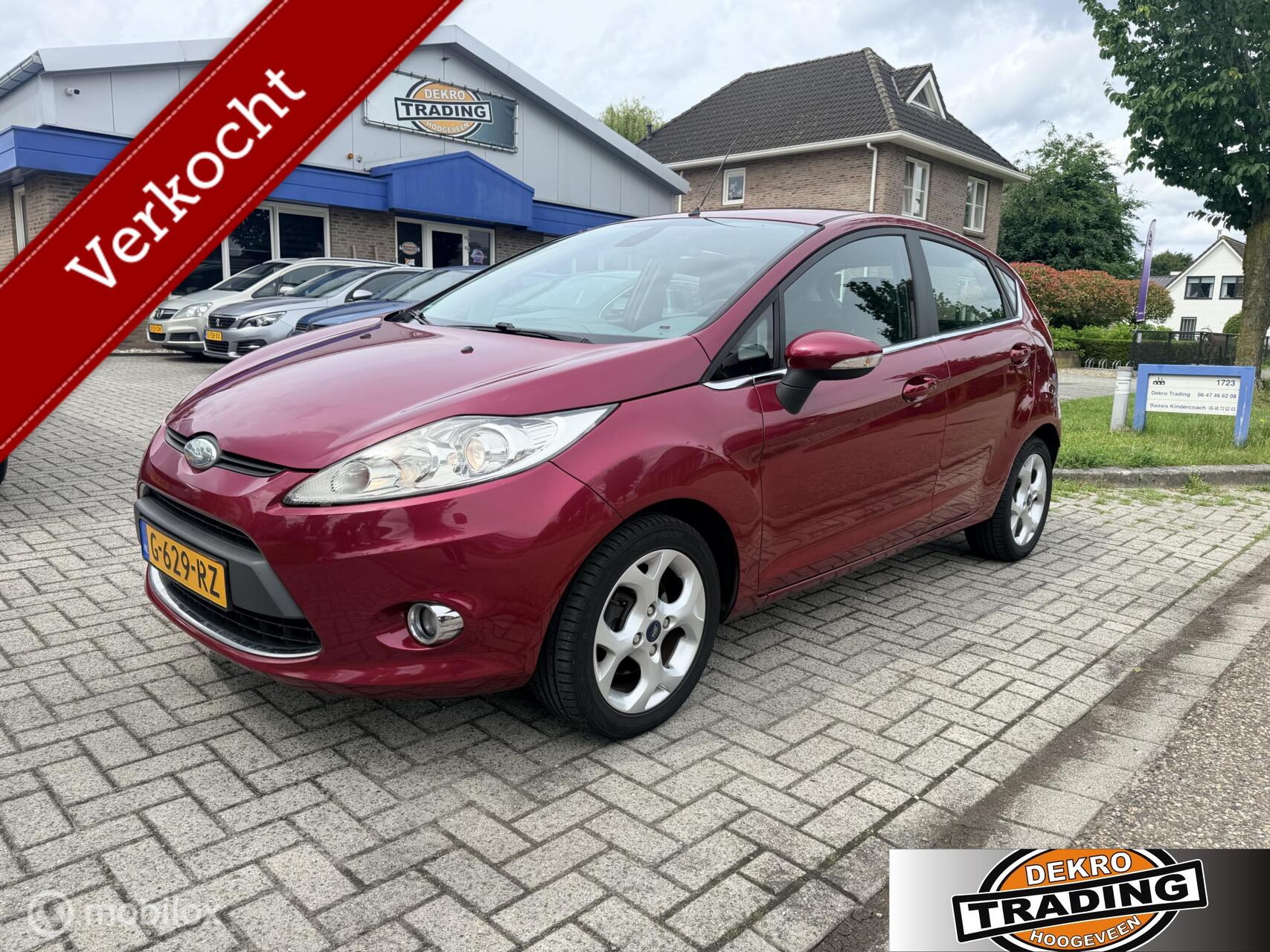 Ford Fiesta 1.4 Ghia airco 5 deurs 2010 - voorkant