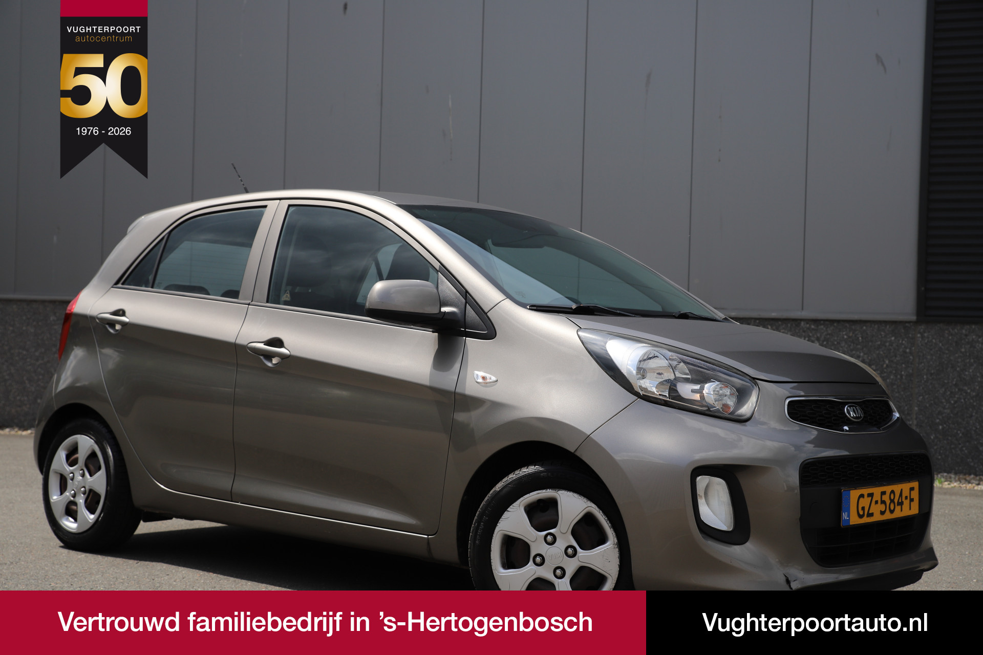 Kia Picanto 1.0 CVVT ComfortLine 5drs Airco/USB 2016 - voorkant