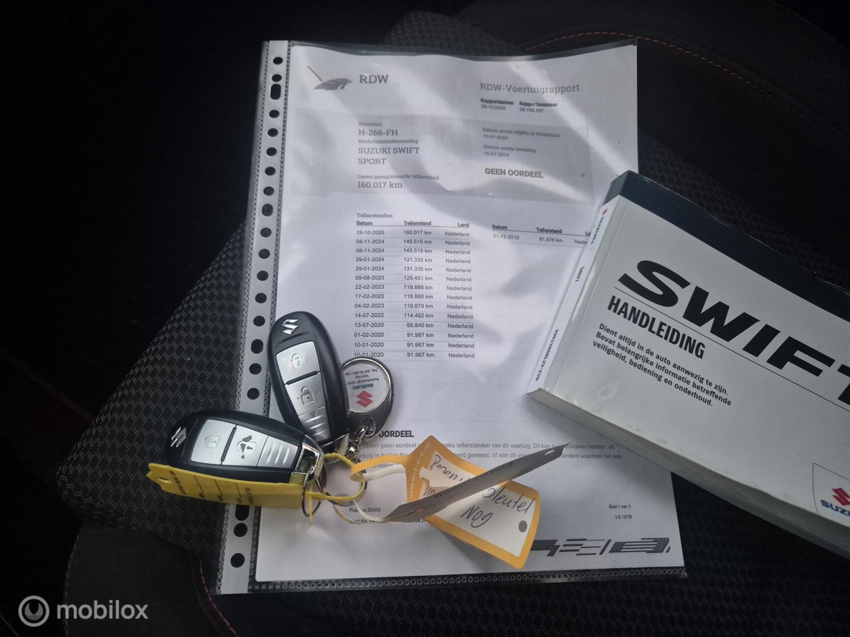 Foto van Suzuki Swift Sport