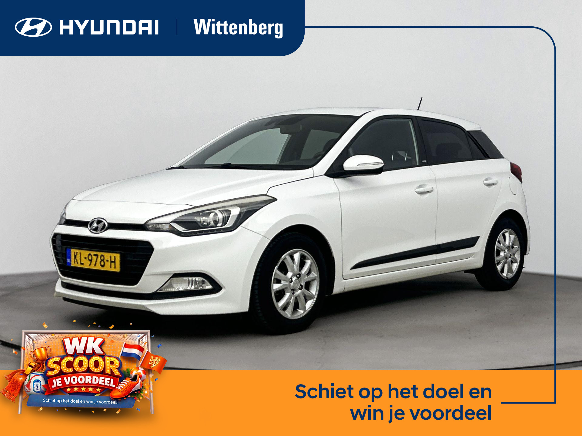 Hyundai I20 1.0 T-GDI GO! 2016 2017 - voorkant