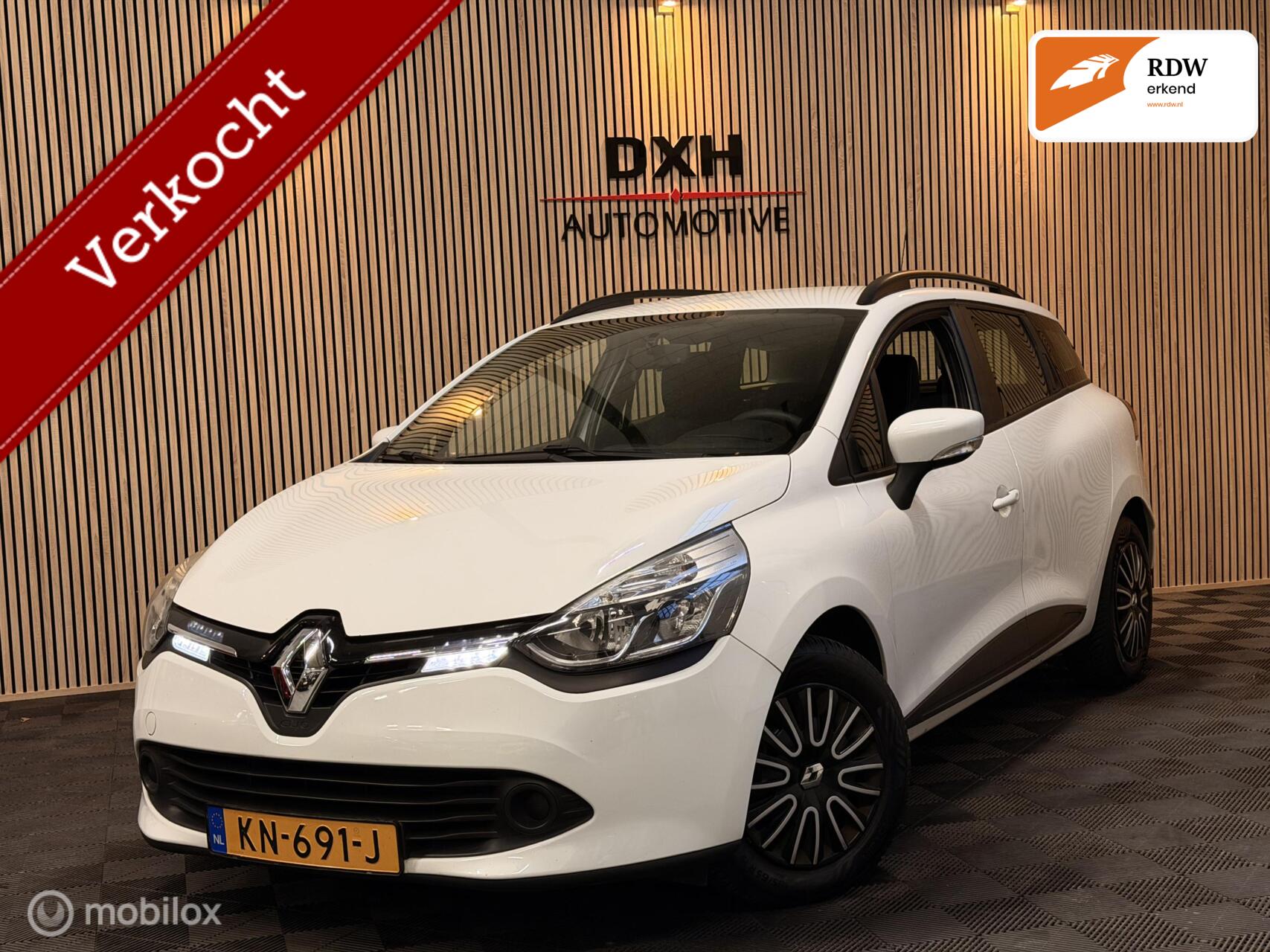 Renault Clio 0.9 TCe Zen 2eEIG! NAVI DAB BLUET CRUISE 2016 - voorkant