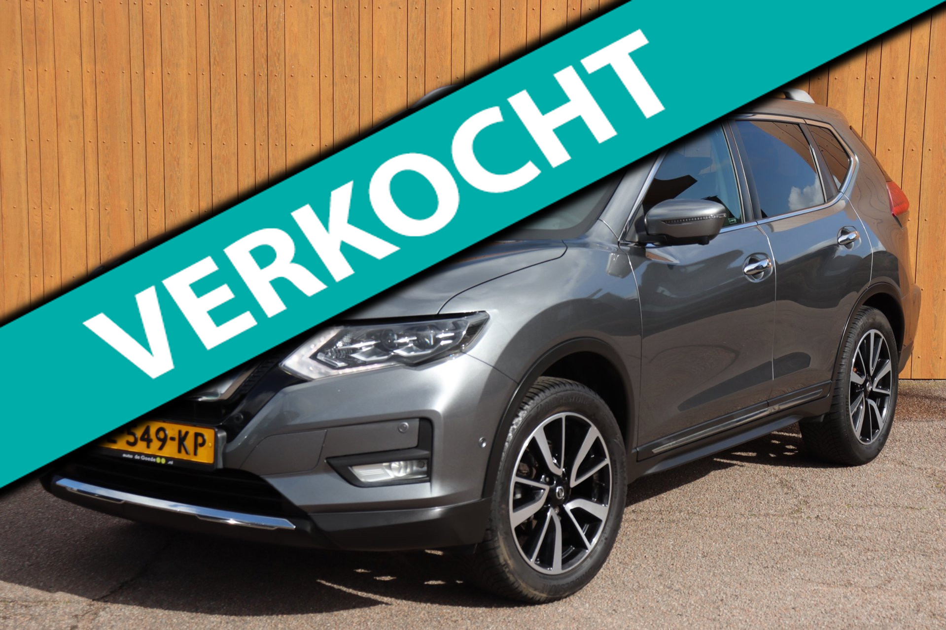 Nissan X-trail 1.3 DIG-T Bus. org.NL Bose trekhaak el.dak stuur+stoelverw camera el.klep 2021 - voorkant