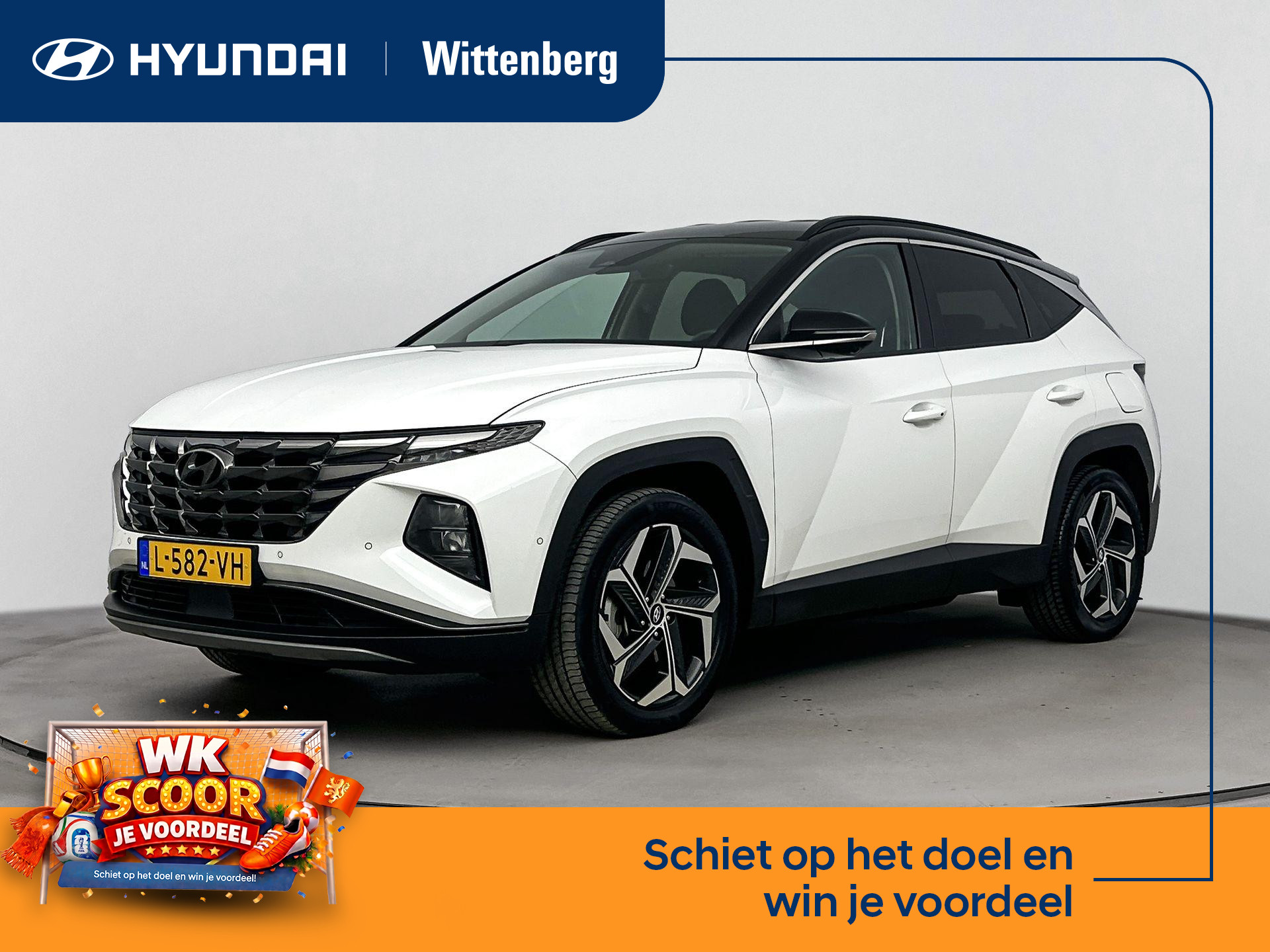 Hyundai Tucson 1.6 T-GDI PHEV PREMIUM 4WD 2021 - voorkant