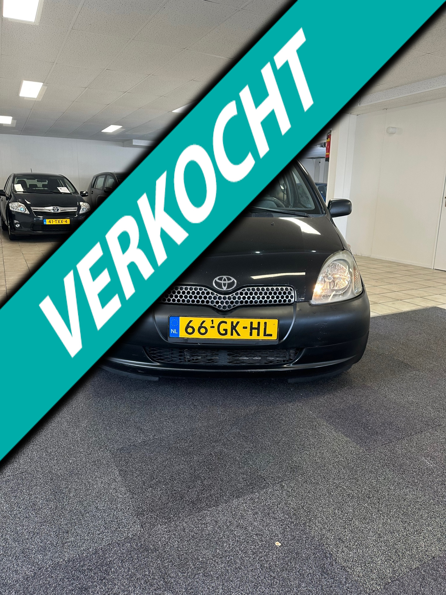Toyota Toyota Yaris 1.3-16V VVT-i Sol.Automaat .Airco,Cruiscontrol 2000 - voorkant