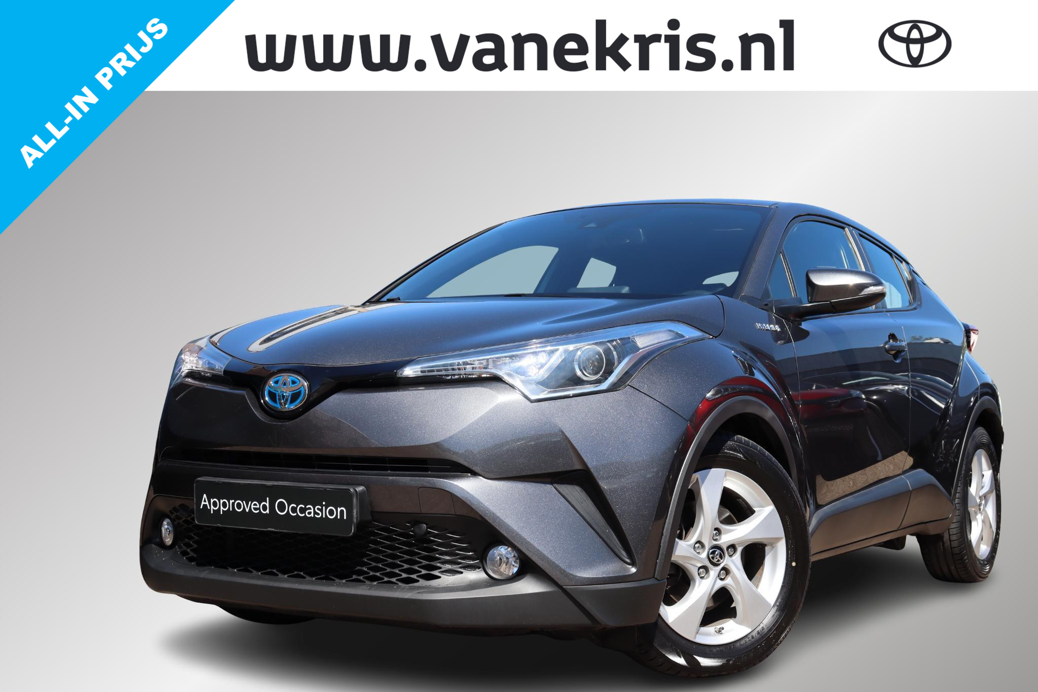 Toyota Toyota C-hr 1.8 Hybrid Dynamic 2017 - voorkant