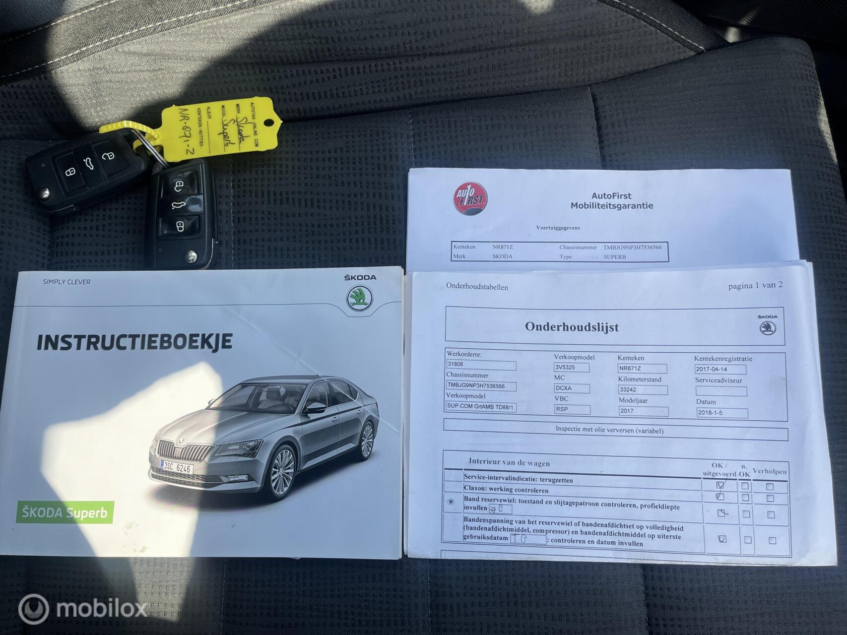 Foto van Skoda Superb