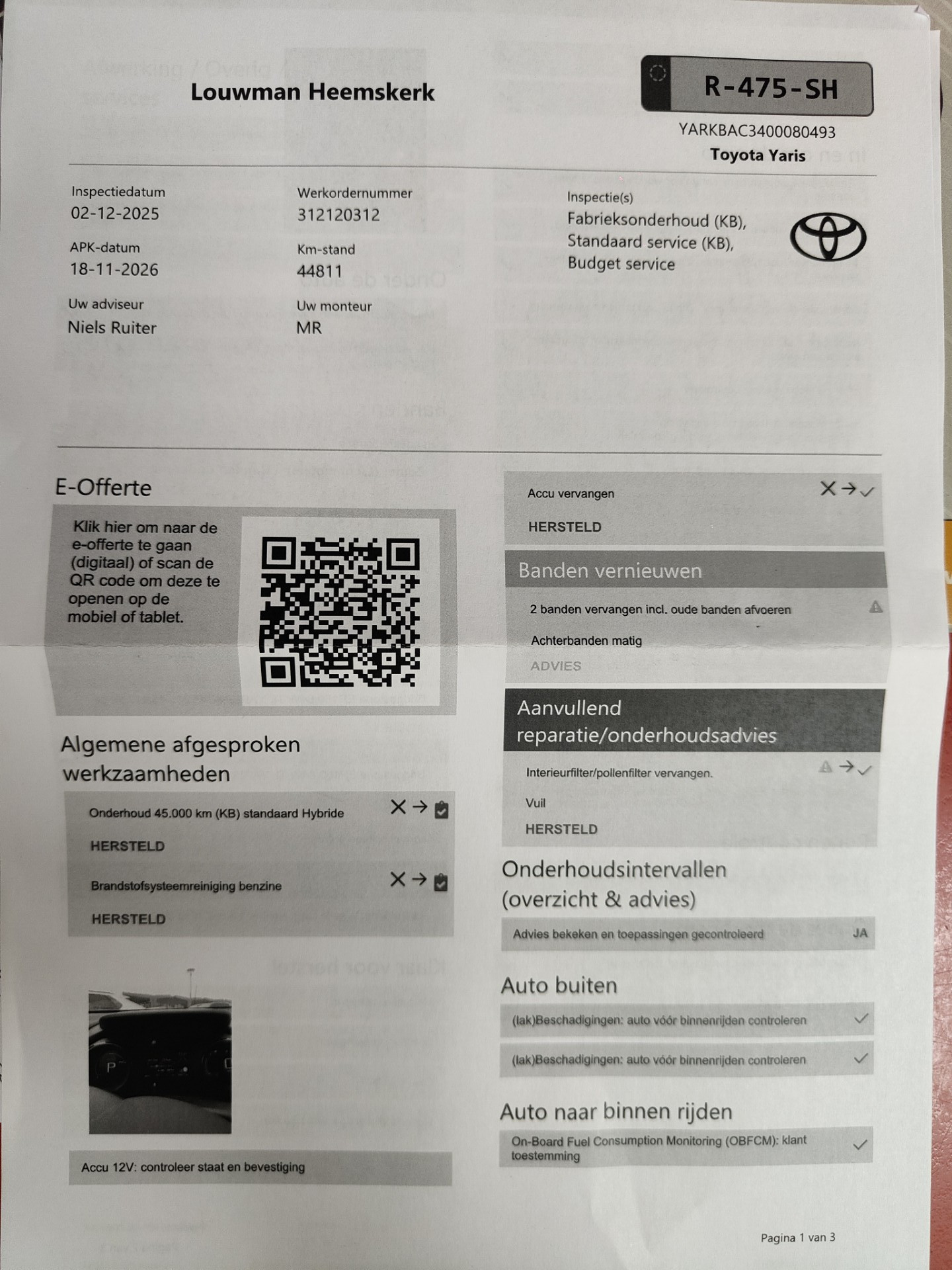 Foto van Toyota Toyota Yaris