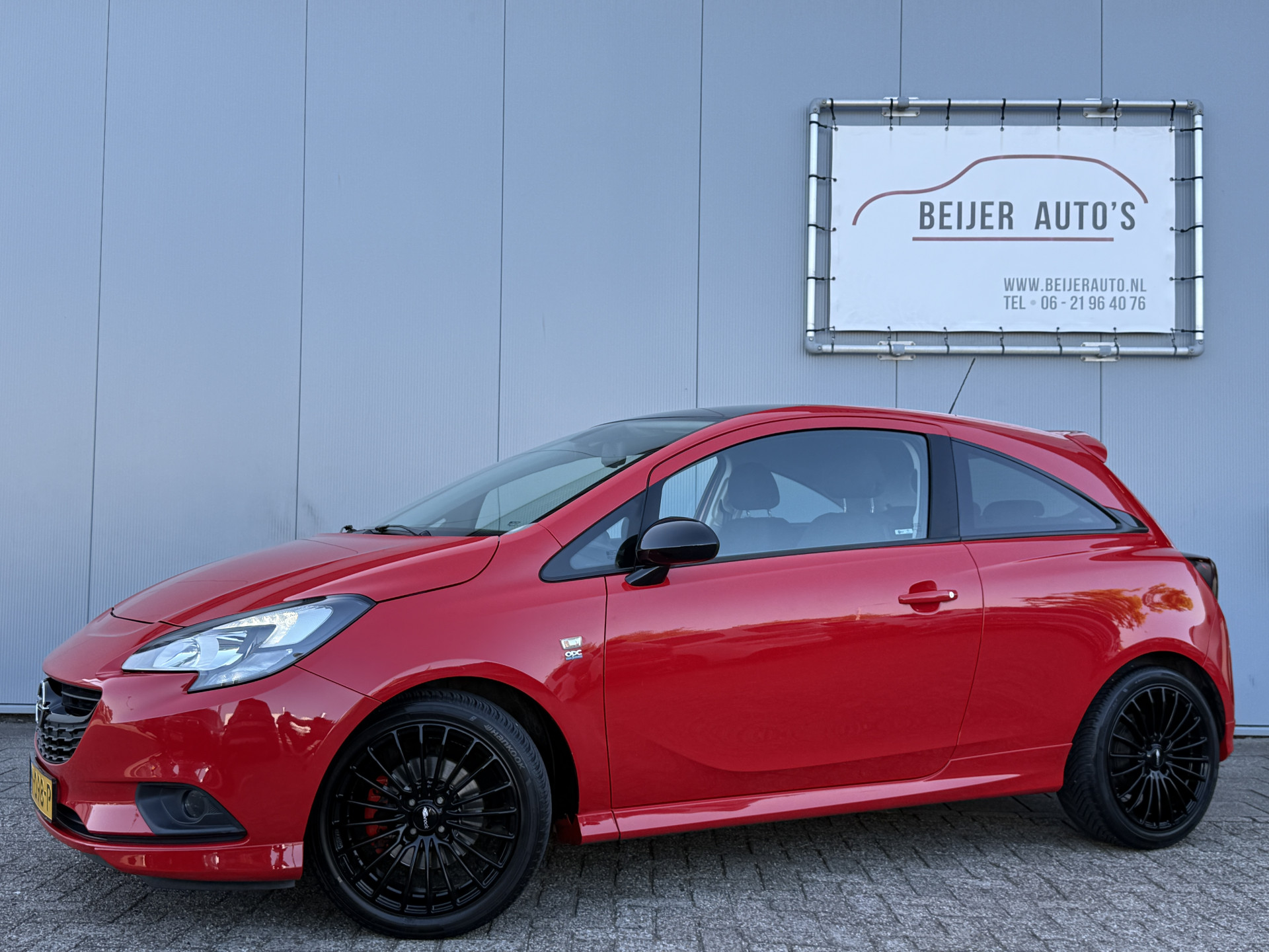 Opel Corsa-e 1.0 Turbo Black Roof Edition 2018 - voorkant