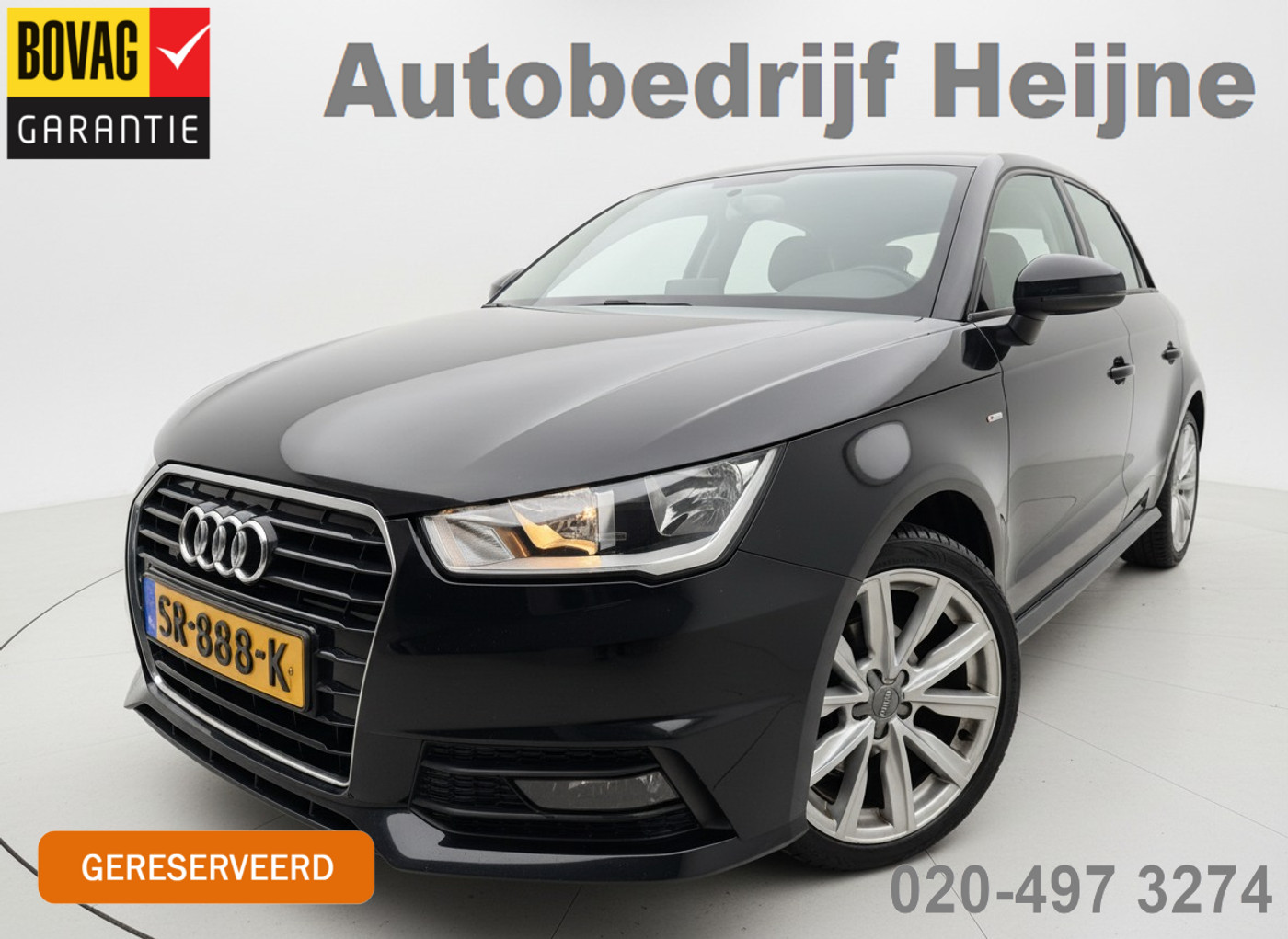 Audi A1 Sportback TFSI 95PK ADRENALIN ULTRA S 2018 - voorkant
